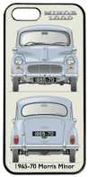 Morris Minor 2dr Saloon 1965-70 Phone Cover Vertical